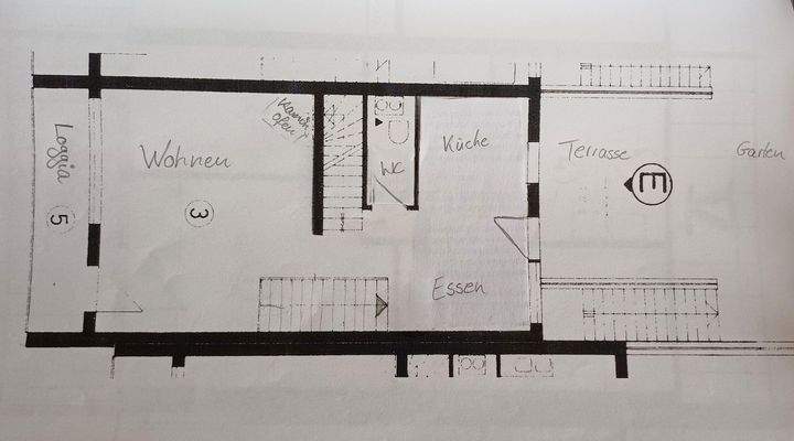 1. OG mit Wohn-Essbereich
