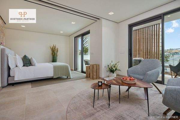 Schlafzimmer-Wohnzimmer