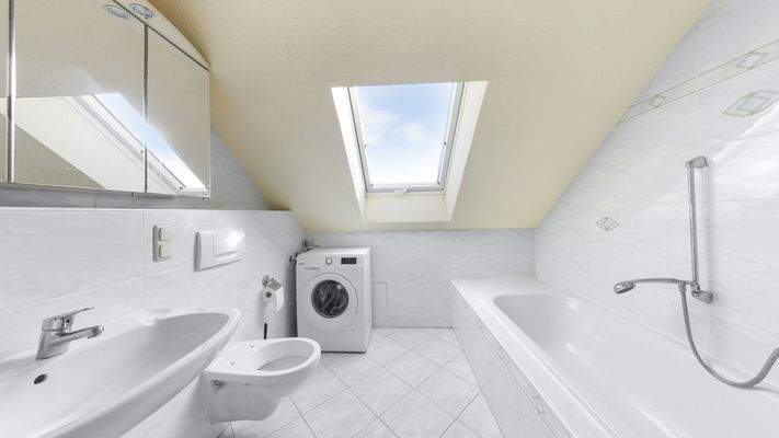 Badezimmer Dachgeschoss