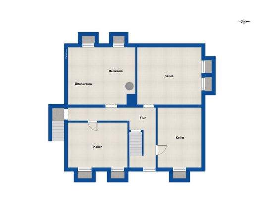 Grundriss Kellergeschoss