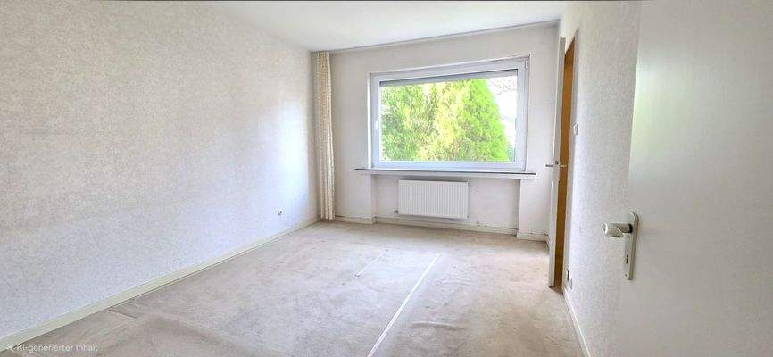 Schlafzimmer mit Ankleideraum