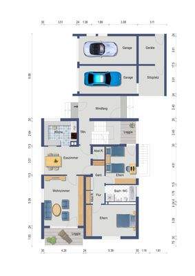 Grundriss Erdgeschoss