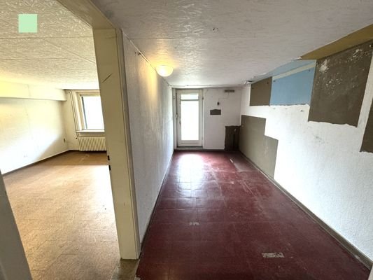Hobbyraum - Durgangszimmer Terrasse.JPG