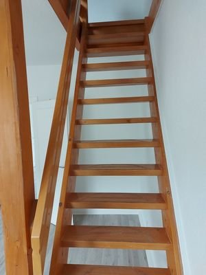 Treppe zum Schlafzimmer