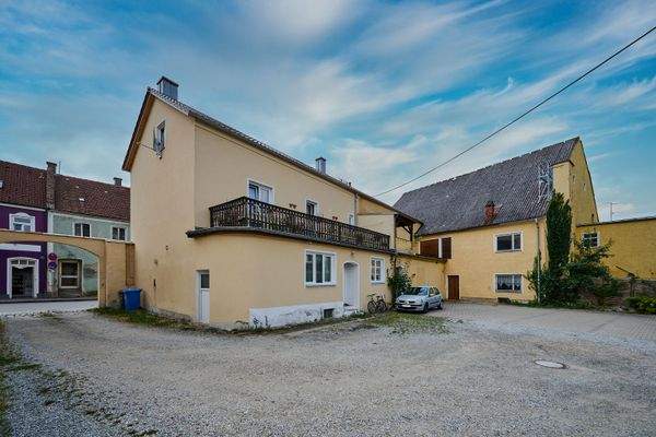 Geschäftshaus Geiselhöring Innenhof Ansicht