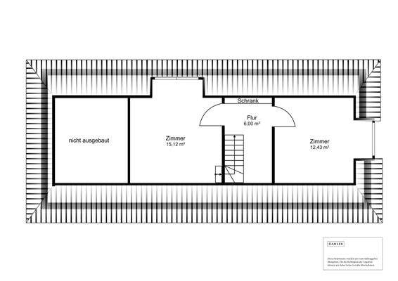 Grundriss Obergeschoss