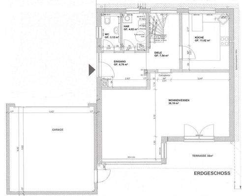 Grundriss Erdgeschoss 