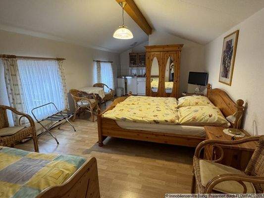 3-Bett-Zimmer im Obergeschoss