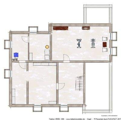 Kellergeschoss - Exposéplan - Skizze