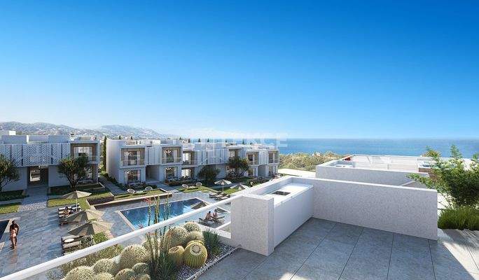 Sea View Apartments with Pool in North Cyprus Girne
