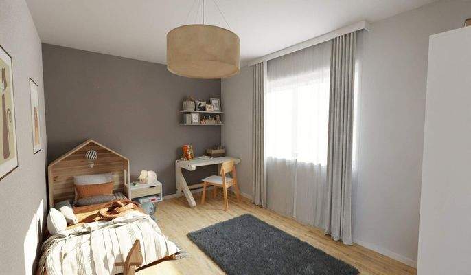 Ein Kinderzimmer zum wohlfühlen