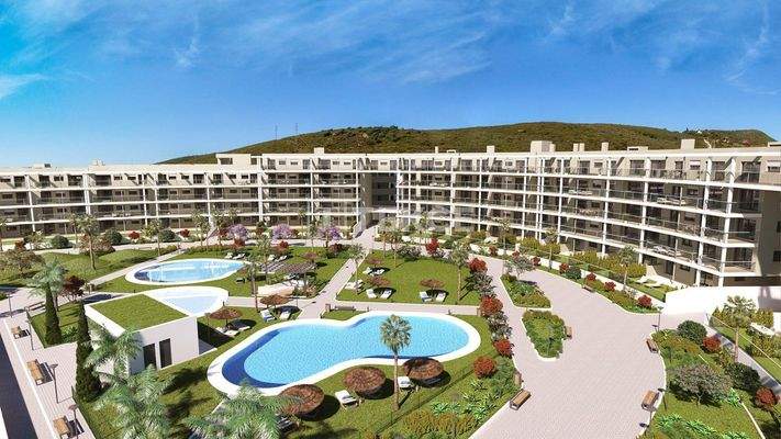 Sea View Apartments Close to Beach in Manilva