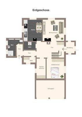 Grundriss Erdgeschoss
