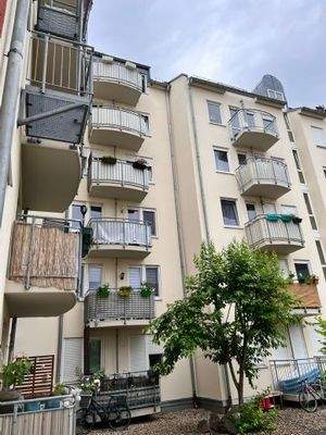 Balkonansicht im Innenhof