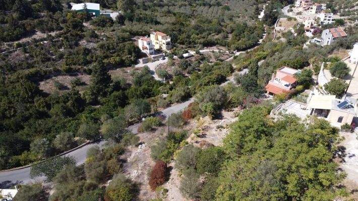 Kreta, Aspro: Grundstück in der Nähe von Almyrida Beach zu verkaufen