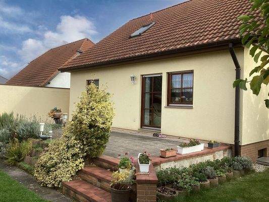 Gartenansicht Terasse