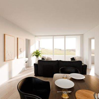 Wohnbereich Blick vom Essplatz