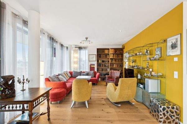 Blick in den Wohnbereich