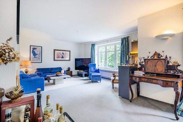 Teilansicht Wohnzimmer