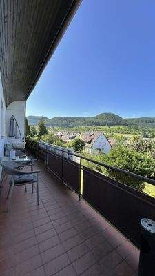 Balkon mit Ausblick