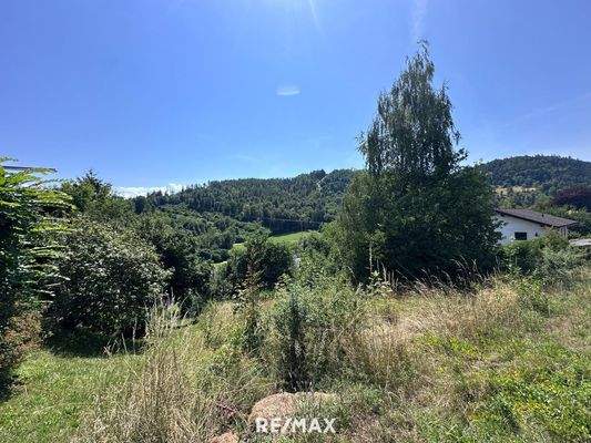 Grundstück mit Ausblick