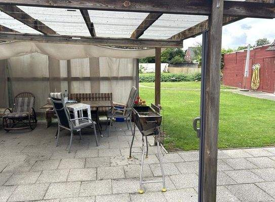 Überdachte Terrasse