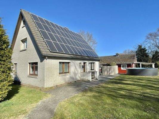 Haus Südseite außen