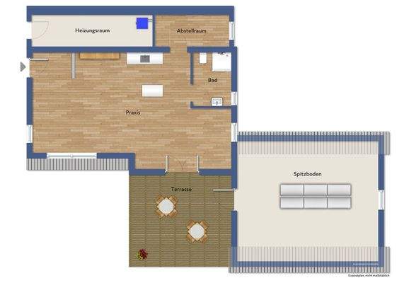 Grundriss Obergeschoss