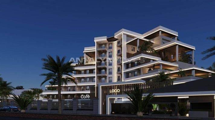 Elegant Apartments in a New Project in Antalya Altintas