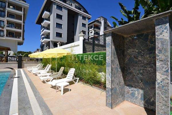 Real Estate Close to the Sea within a Complex in Kargıcak Alanya