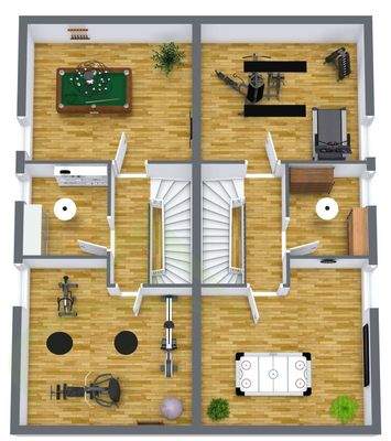 Dachgeschoss Grundriss