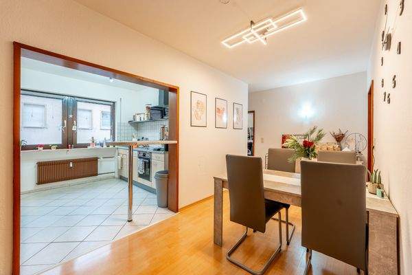 Hinterhaus EG Essbereich Zugang Küche