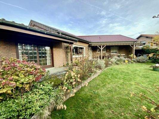 Hausansicht Gartenseite