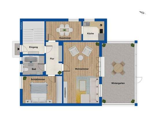 Grundriss Erdgeschoss