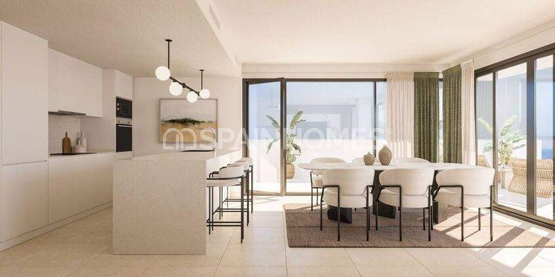Apartments with Spacious Terrace Areas in Manilva Spain