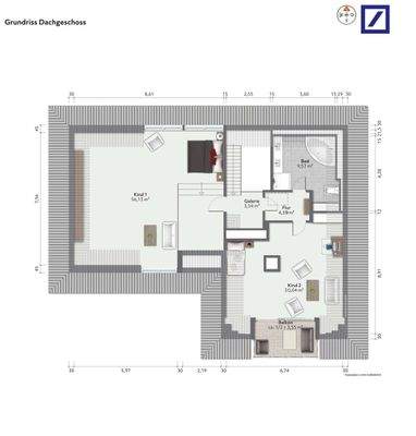 Grundriss Dachgeschoss