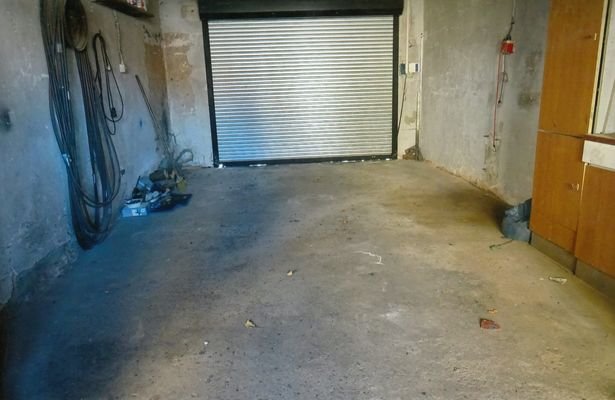 Garage-Innenansicht