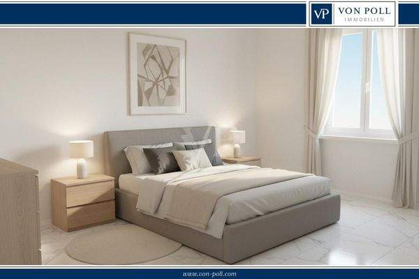 Exklusive 3,5-Zimmer-Wohnung mit Gartenblick & Luxusfliesen in zentraler Lage von Kriftel