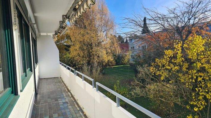 Loggia mit Südausrichtung