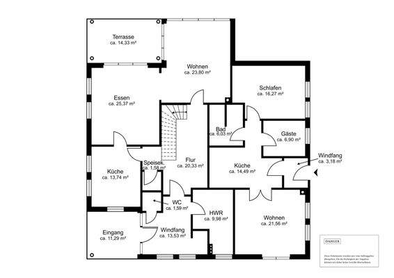 Grundriss_EG mit Einliegerwohnung