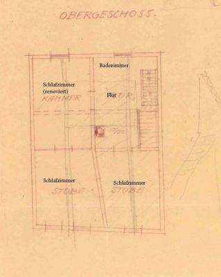 Grundrissplan 1. Obergeschoss