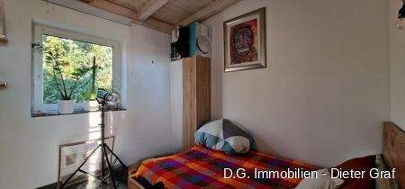 Das 2. Schlafzimmer/Büro 