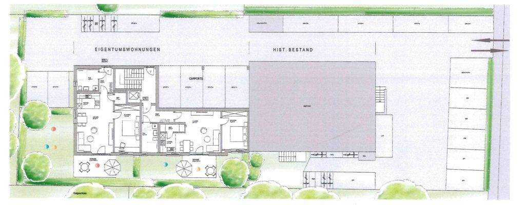 Übersichtsplan Grundstück