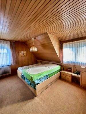 Schlafzimmer im Dachgeschoss