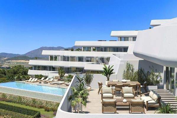 Stylish Apartments with Bright Interiors in Casares