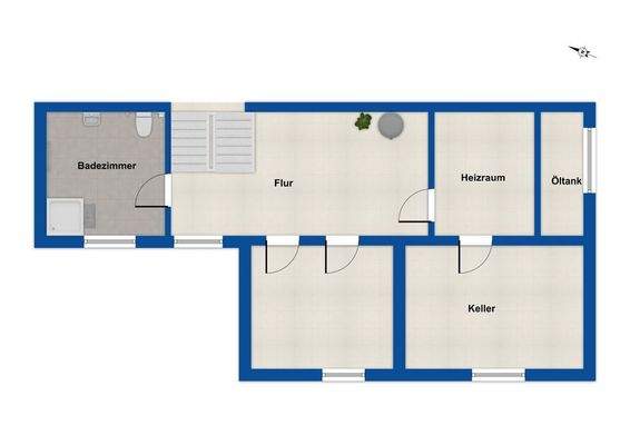 Grundriss Untergeschoss