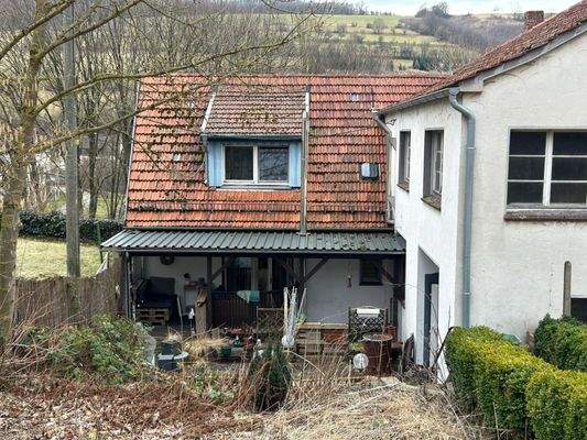 Rückansicht/Terrasse