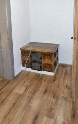 Warmluftofen Auslass im Obergeschoss