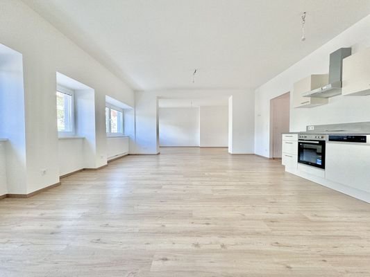 Wohnraum mit Küche