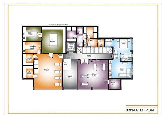 City and Sea View Flats in a Complex in Alanya Kargıcak